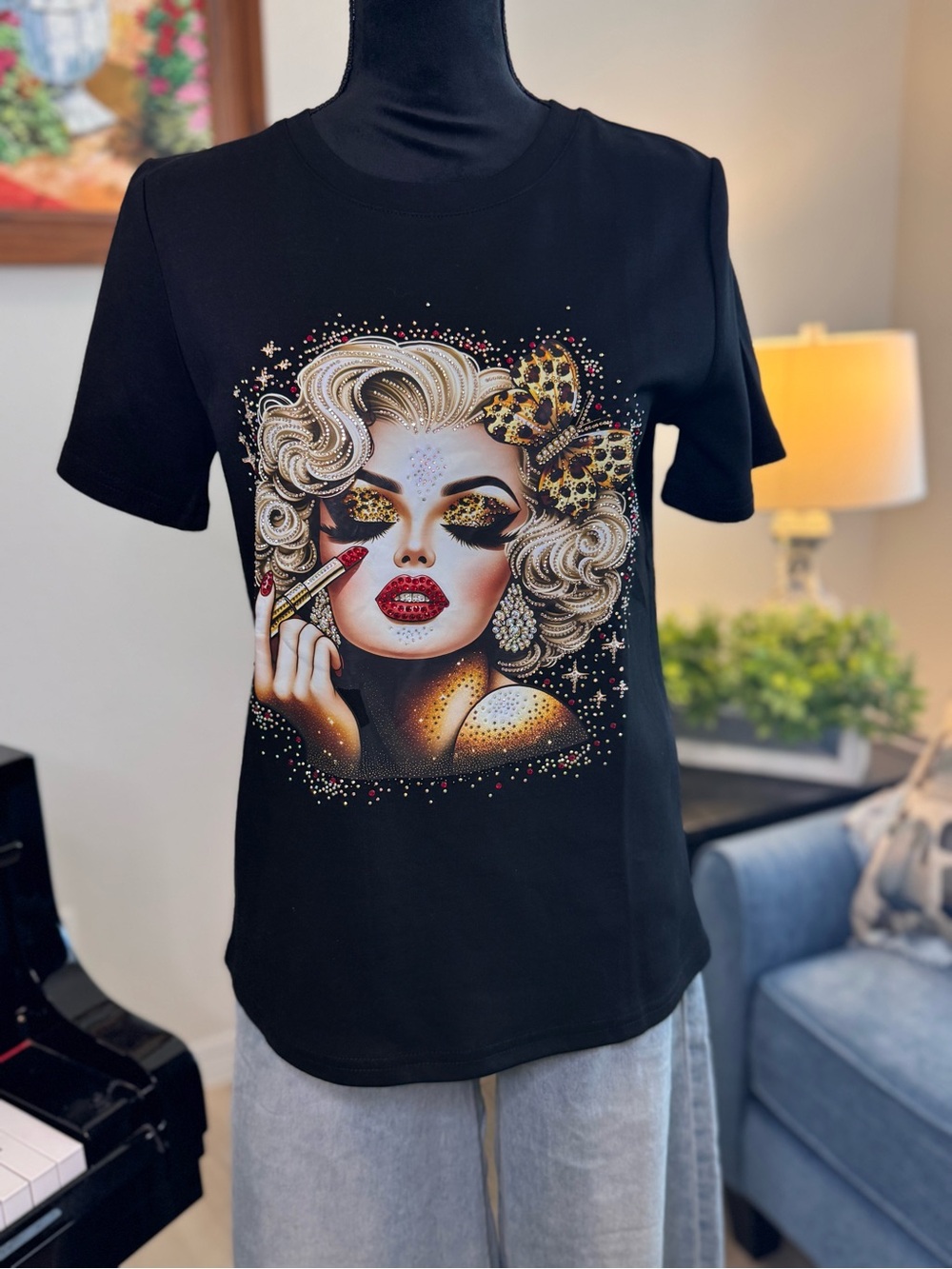 Marilyn Monroe Graphic Portrait Tee